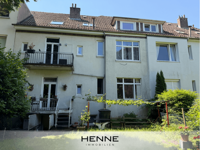 Rückansicht des Hauses