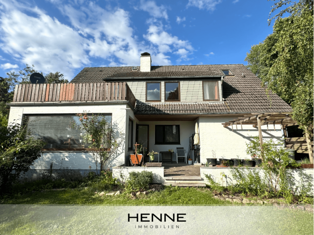 Rückansicht des Hauses