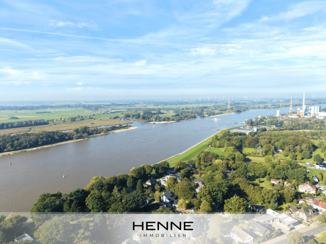 Ausblick auf die Weser