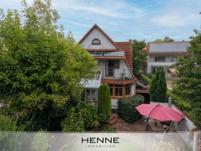 Rückansicht des Hauses